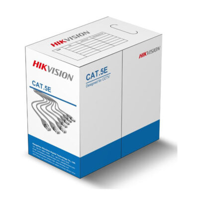 Dây cáp mạng Cat5E PVC Hikvision DS-1LN5EUEC0 dài 305m, Đồng nguyên chất 99.95%